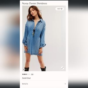 Free People Jean Dress